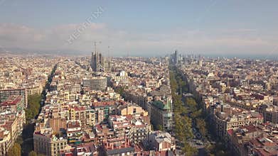 Cityscape of Barcelona