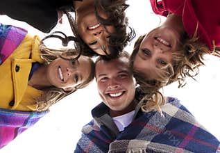 Smiling Young Adults