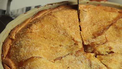 Home made apple pie