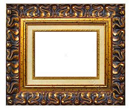 Picture frame and white background