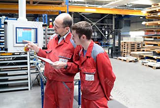 Training and apprenticeship in industry