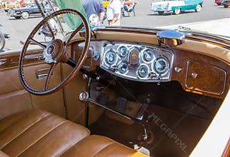 1934 Packard Automobile Interior