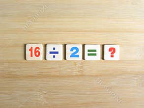 Division by a number