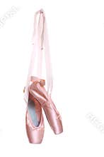 Hung ballet shoes