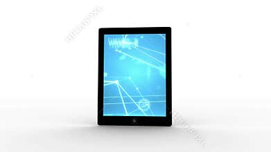 Tablet and asymmetrical lines