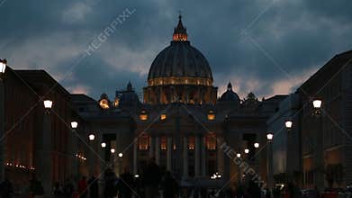 Cityscape and generic architecture from Rome, the Italian capital