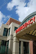 Hospital emergency entrance