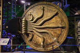 London, UK; October 23, 2013; Warner Bros Studios London tour, with the sets and original material of the Harry Potter movies