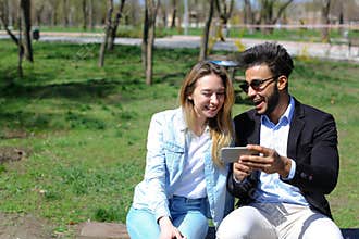 Wife give phone husband as birthday present