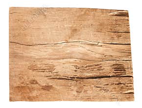 Old wood planks textures isolated on white background