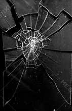 Broken Shattered Glass Wallpaper Background