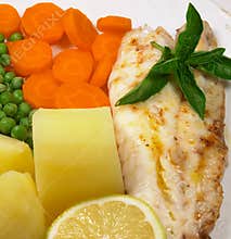 Grilled fish meal 3