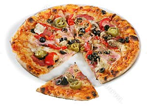 Delicious pizzas