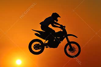 Motocross extreme sport