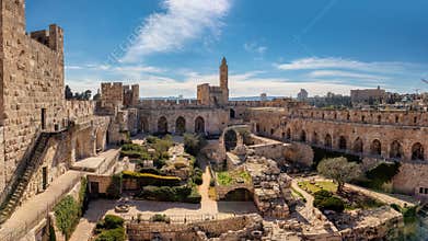 David tower in Jerusalem Old City