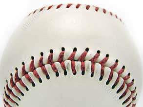Baseball game ball isolated
