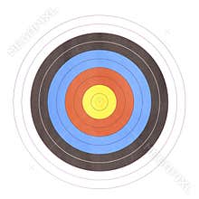 Bull's eye target