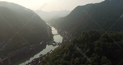 Fenghuang Aerial Shot