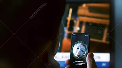 Face obstructed face id anonymous hacker