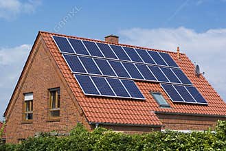 Environment friendly, solar panels.