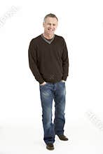 Portrait Of Middle Aged Man
