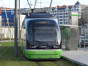 Tram in Bilbao
