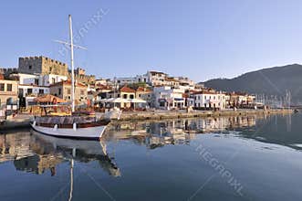 The port of Marmaris