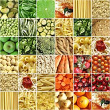 Food collage