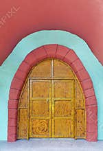 Colorful cartoon house