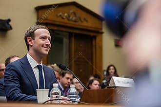 DC: FACEBOOK CEO MARKg IN FRONT OF US CONGRESS