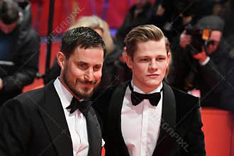Clemens Schick and Max von der Groeben at Berlinale 2018