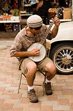 Banjo Player
