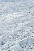 Surface of glacier