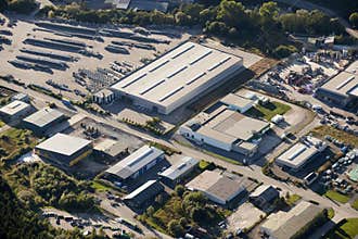 Aerial view : Industrial zone