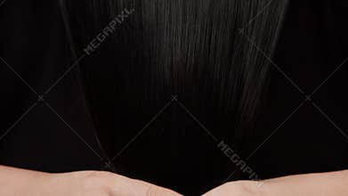 Hair texture background, no person