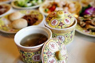 Chinese royal tableware