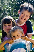 Smiling kids