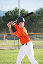 Young Batter ready to hit the ball