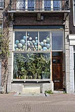 Store front in Amsterdam, Holland