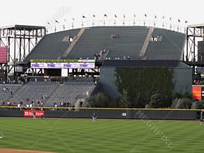 Coors Field Rock Pile - Colorado Rockies