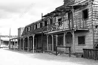 Old Wild West Town And Saloon USA
