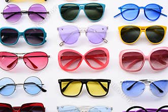 Modern fashionable sunglasses
