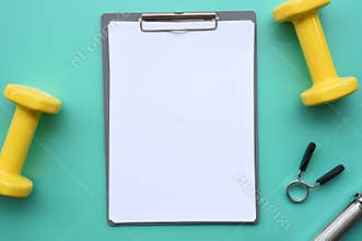 Empty paper and accessory