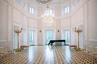 Old school ballroom