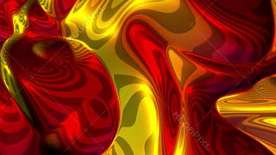 Tella 1080p Organic Chrome-like Fractal Video Background Loop