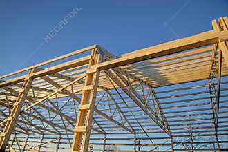 Barn wood framing