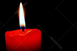 Red candle