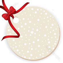Blank gift tag