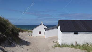 Stenbjerg is a fishing village on the former island of Thy