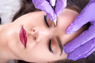 Flawless Eyebrow Enhancement: Professional Permanent Makeup Application